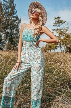 Combinaison Pantalon Femme Bohème Chic