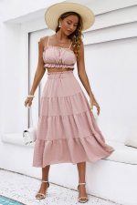 Jupe Champêtre Rose