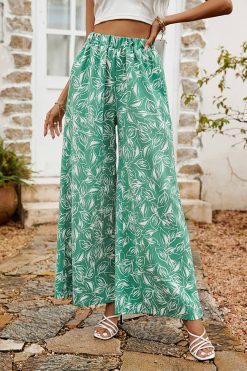 Pantalon Fleuri Champêtre