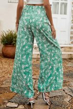 Pantalon Fleuri Champêtre
