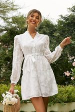 Robe Blanche Champêtre Chic