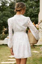 Robe Blanche Champêtre Chic