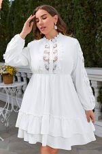 Robe Blanche Champêtre Grande Taille
