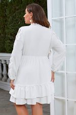 Robe Blanche Champêtre Grande Taille