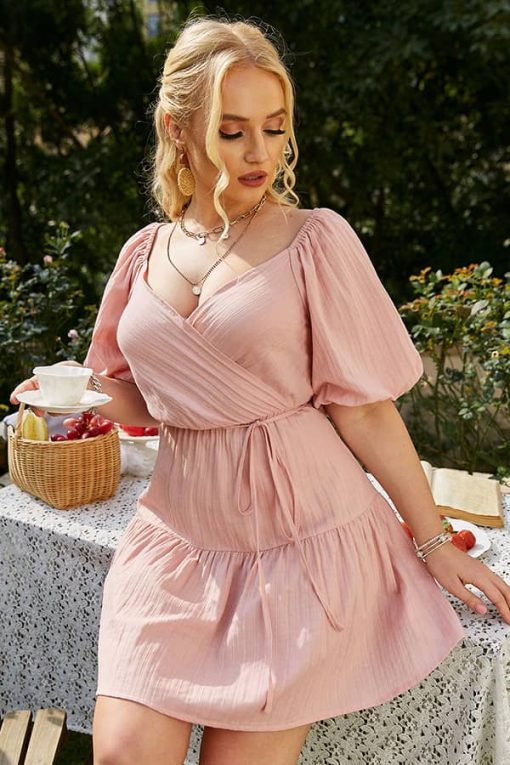 Robe Bohème Courte Grande Taille