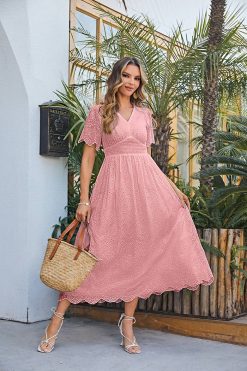 Robe Broderie Anglaise Champêtre