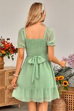 Robe Ceremonie Champêtre Chic Courte