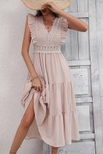Robe Champêtre Beige
