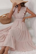 Robe Champêtre Beige