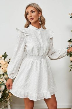 Robe Champêtre Mariage Blanche