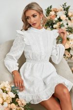 Robe Champêtre Mariage Blanche