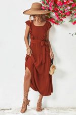 Robe Champêtre Chic Couleur Automne