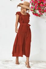 Robe Champêtre Chic Couleur Automne