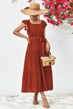 Robe Champêtre Chic Couleur Automne