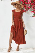 Robe Champêtre Chic Couleur Automne