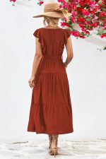 Robe Champêtre Chic Couleur Automne