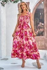 Robe Champêtre Coloree