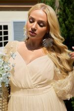 Robe Champêtre Courte Grande Taille