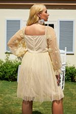 Robe Champêtre Courte Grande Taille