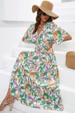 Robe Champêtre Decolleté