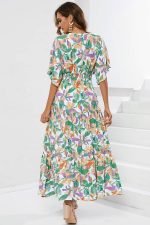 Robe Champêtre Decolleté