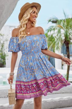 Robe Champêtre Epaules Nus