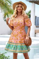 Robe Champêtre Epaules Nus