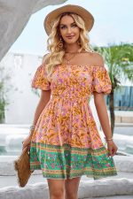 Robe Champêtre Epaules Nus