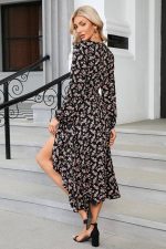 Robe Champêtre Manche Longue