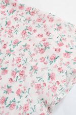 Robe Champêtre Midi À Manches Courtes