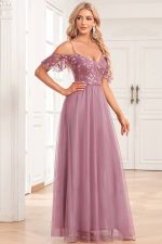 Robe Champêtre Vieux Rose