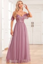 Robe Champêtre Vieux Rose