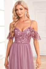 Robe Champêtre Vieux Rose