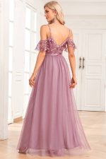 Robe Champêtre Vieux Rose