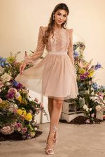 Robe Champêtre Chic Dentelle