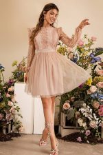 Robe Champêtre Chic Dentelle