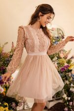 Robe Champêtre Chic Dentelle