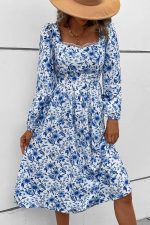 Robe À Fleurs Vintage Champêtre
