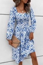 Robe À Fleurs Vintage Champêtre