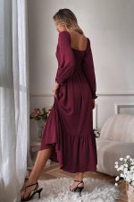 Robe Fluide Champêtre Vintage
