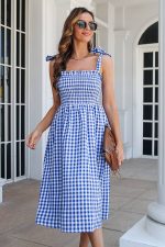 Robe Guinguette Vichy Champêtre