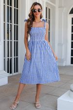 Robe Guinguette Vichy Champêtre