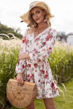 Robe Imprime Champêtre