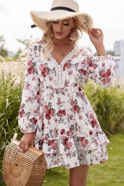 Robe Imprime Champêtre