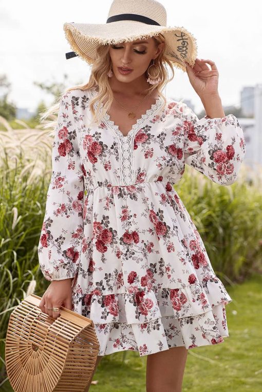 Robe Imprime Champêtre