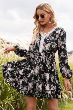Robe Imprime Champêtre