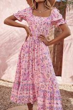 Robe Longue Bohème Champêtre