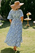 Robe Maxi Champêtre Grande Taille
