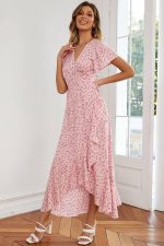 Robe Maxi Femme Champêtre Petite Fleur