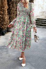 Robe Fleurs Longue Champêtre